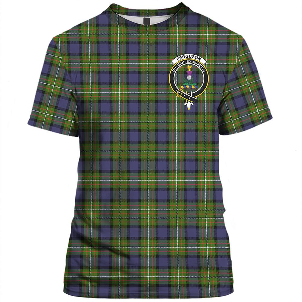 Fergusson Modern Tartan Classic Crest T-Shirt