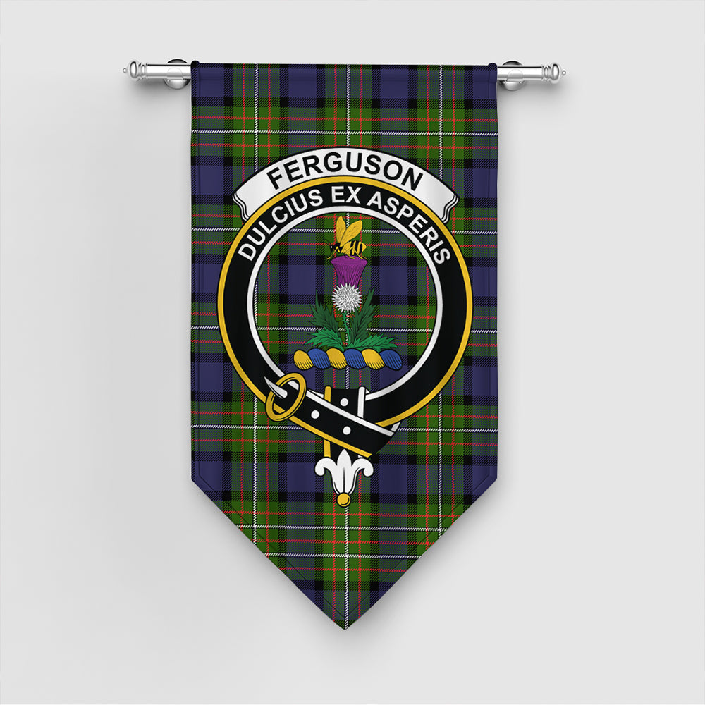 Fergusson Modern Tartan Classic Crest Gonfalon