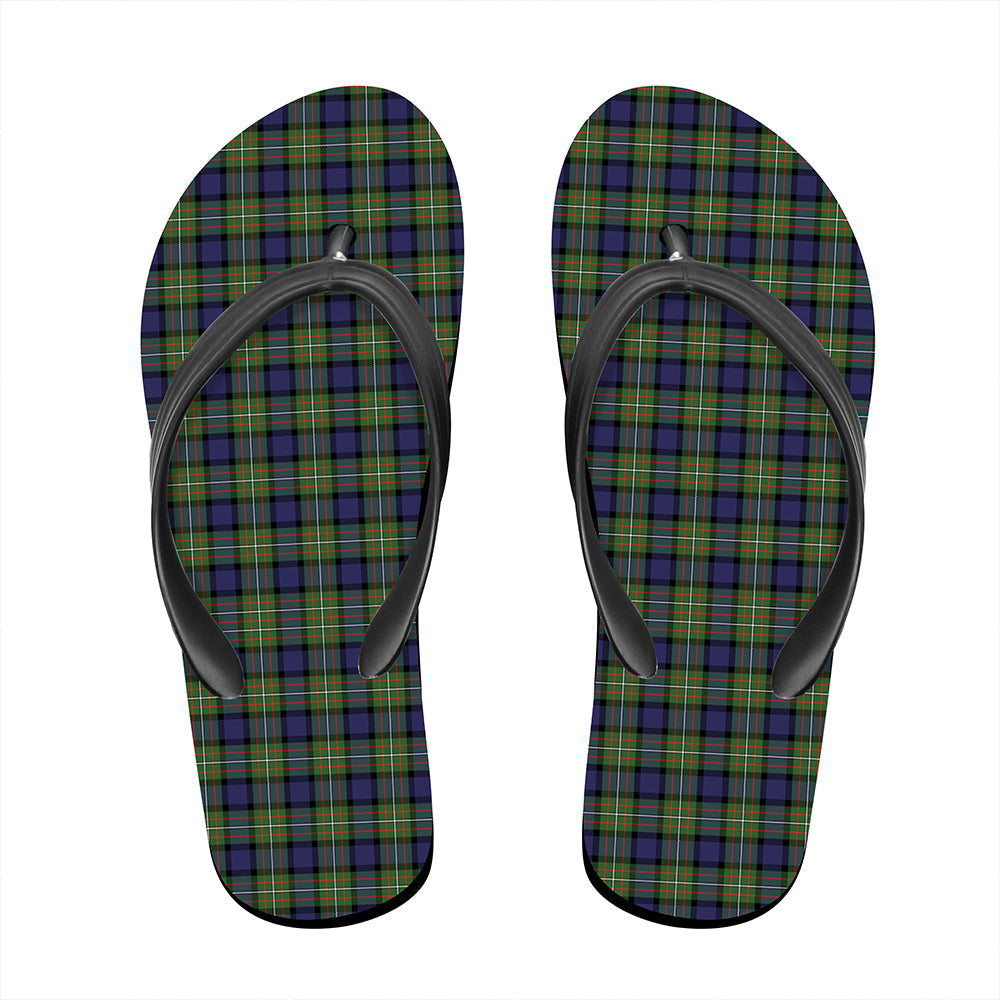 Fergusson Modern Tartan Plaid Flip Flop