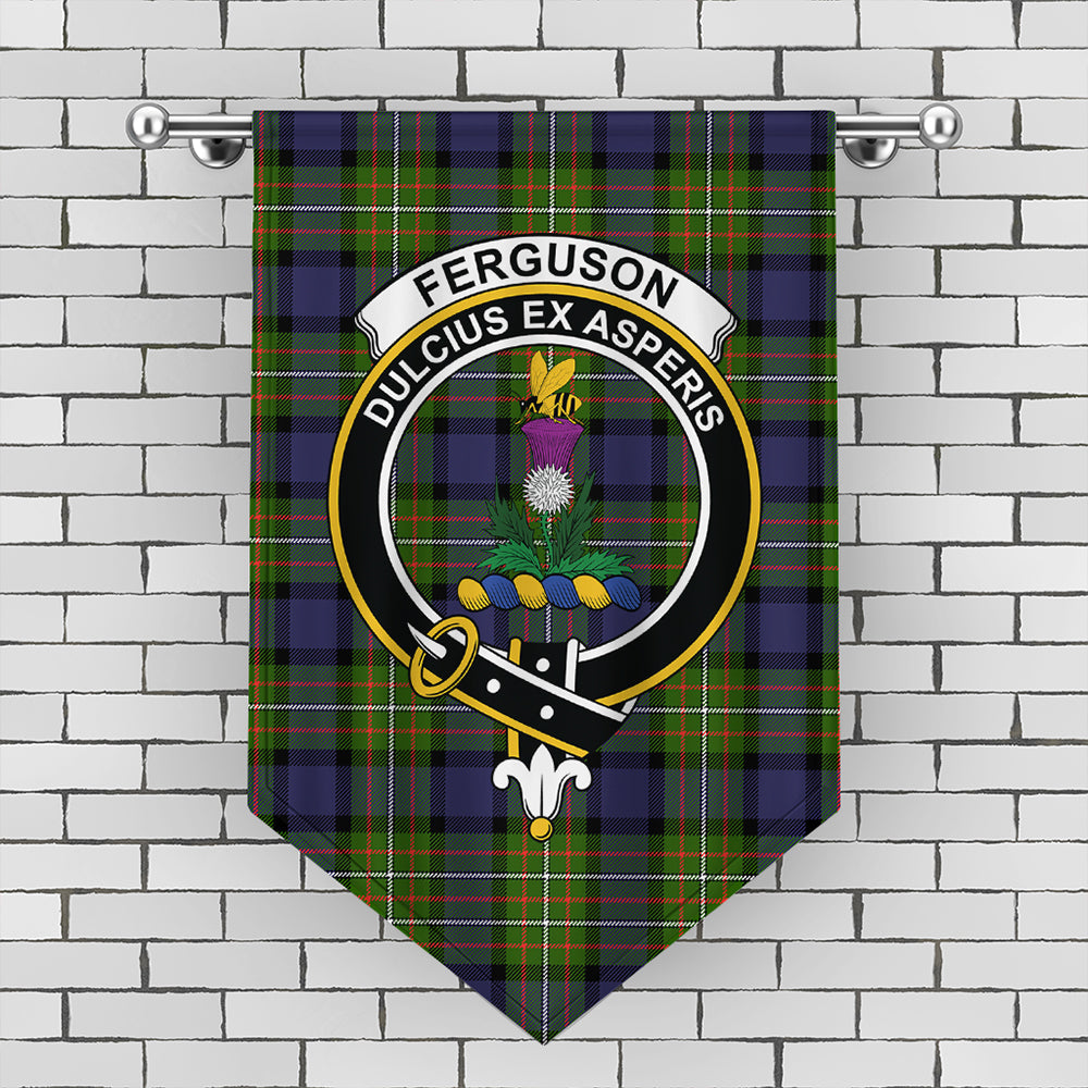 Fergusson Modern Tartan Classic Crest Gonfalon