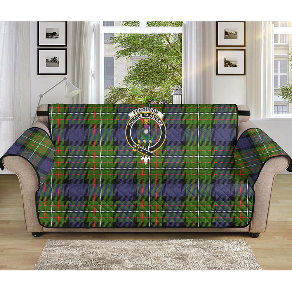 Fergusson Modern Tartan Classic Crest Sofa Protector