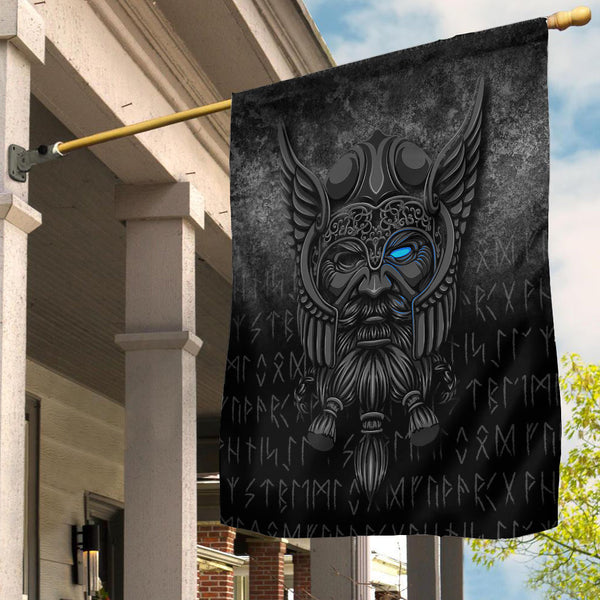 Viking Garden Flag Viking Odin Allfather In Asgard Special Version