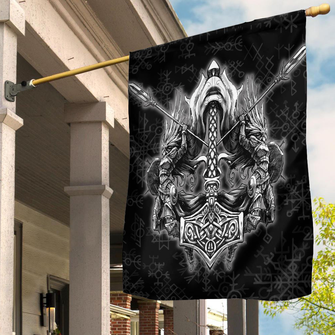 Viking Garden Flag Valkyrie