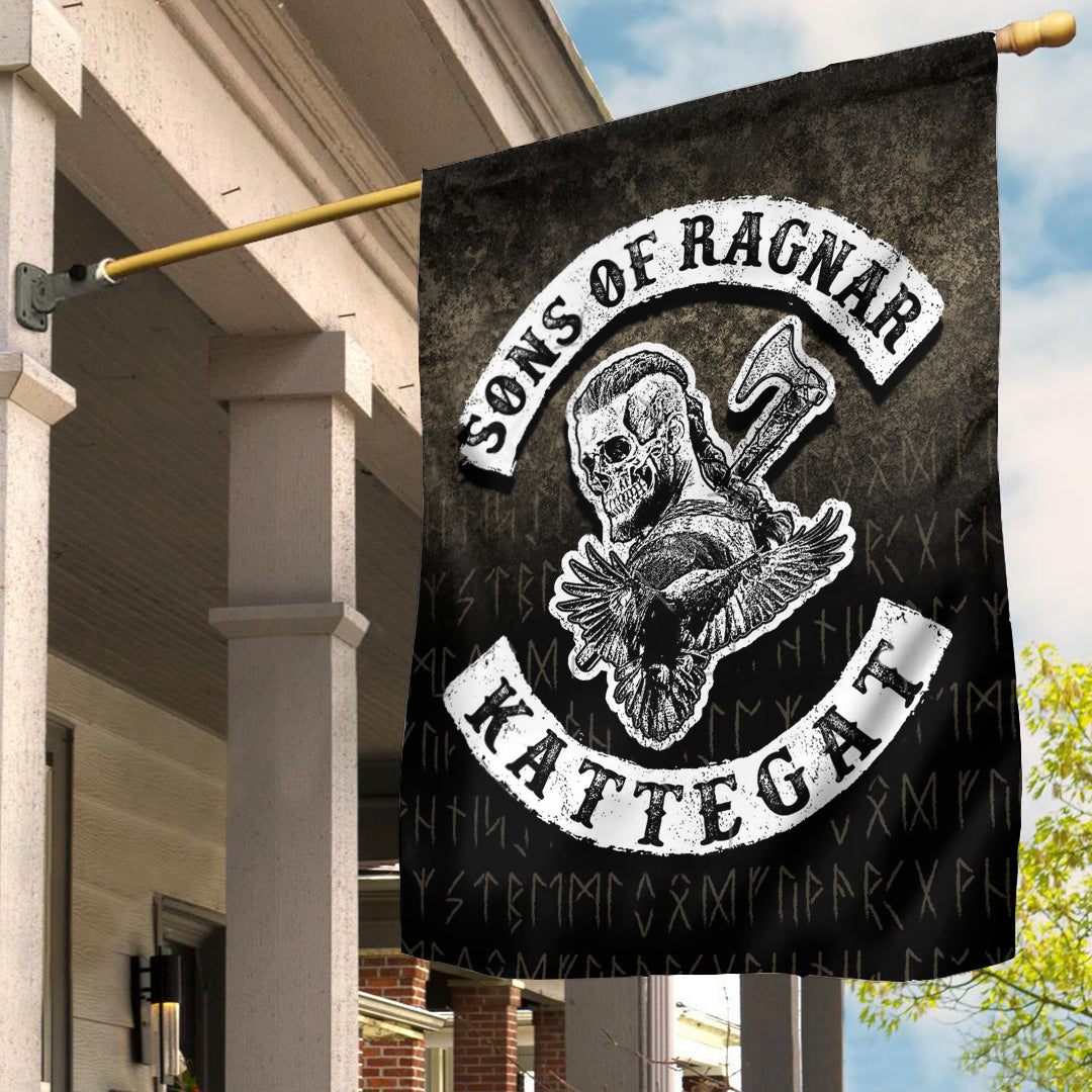 Viking Garden Flag Sons Of Ragnar Kattegat