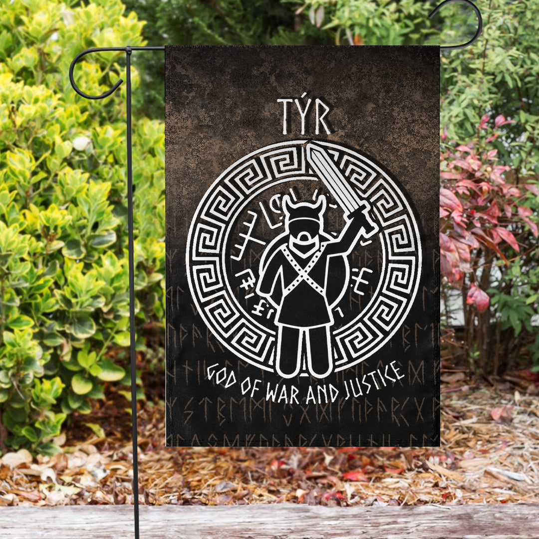 Viking Garden Flag Tyr God Of War And Justice