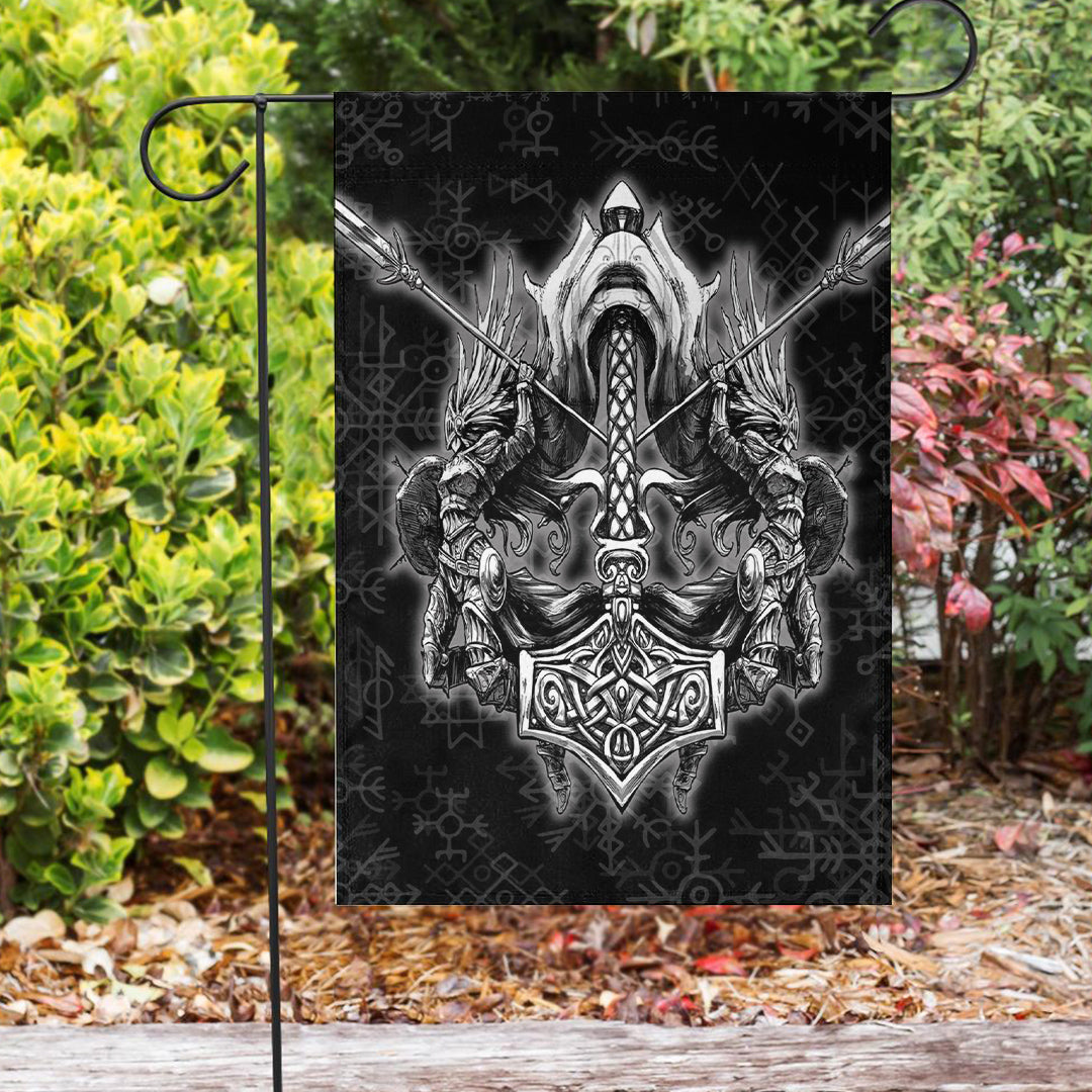 Viking Garden Flag Valkyrie