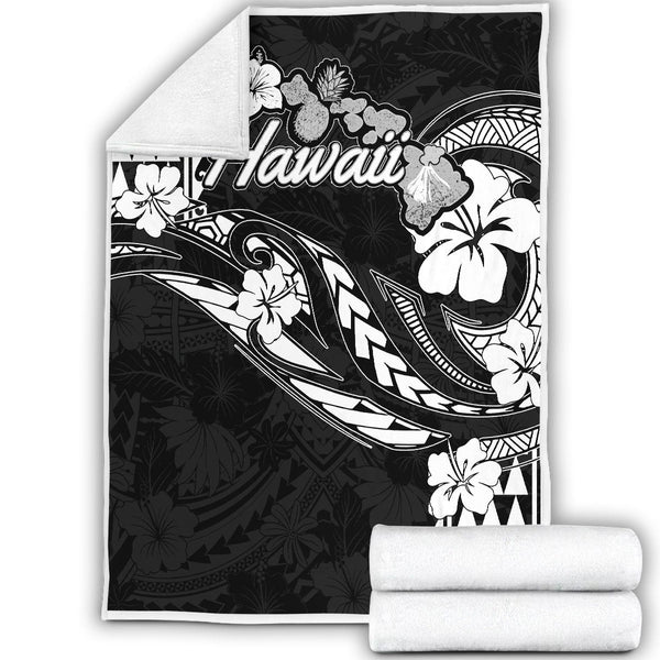 Hawaii Seal Blanket Turtle & Map Style