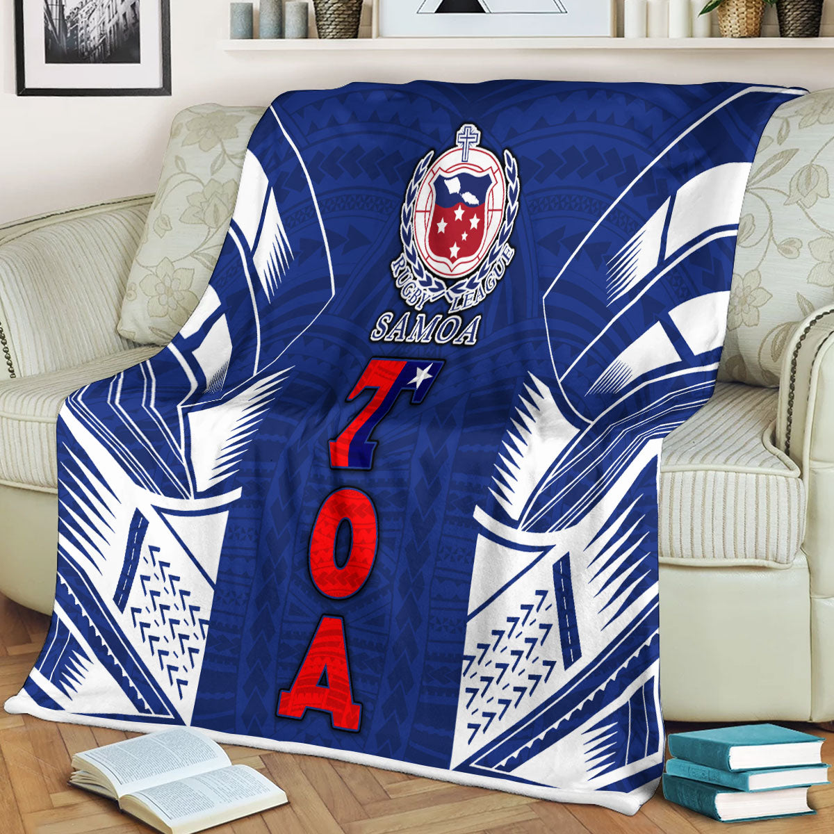 TOA Samoa Rugby Blanket