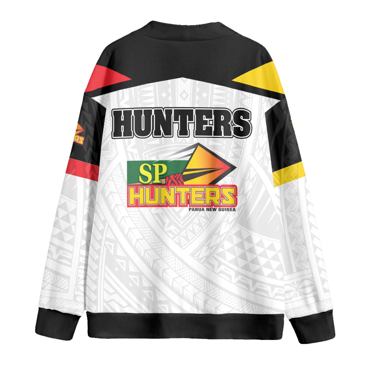 Papua New Guinea Rugby Hunters Knitted Fleece Cardigan