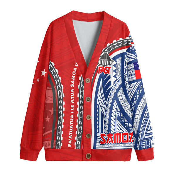 FAST Samoa United in Faith Knitted Fleece Cardigan