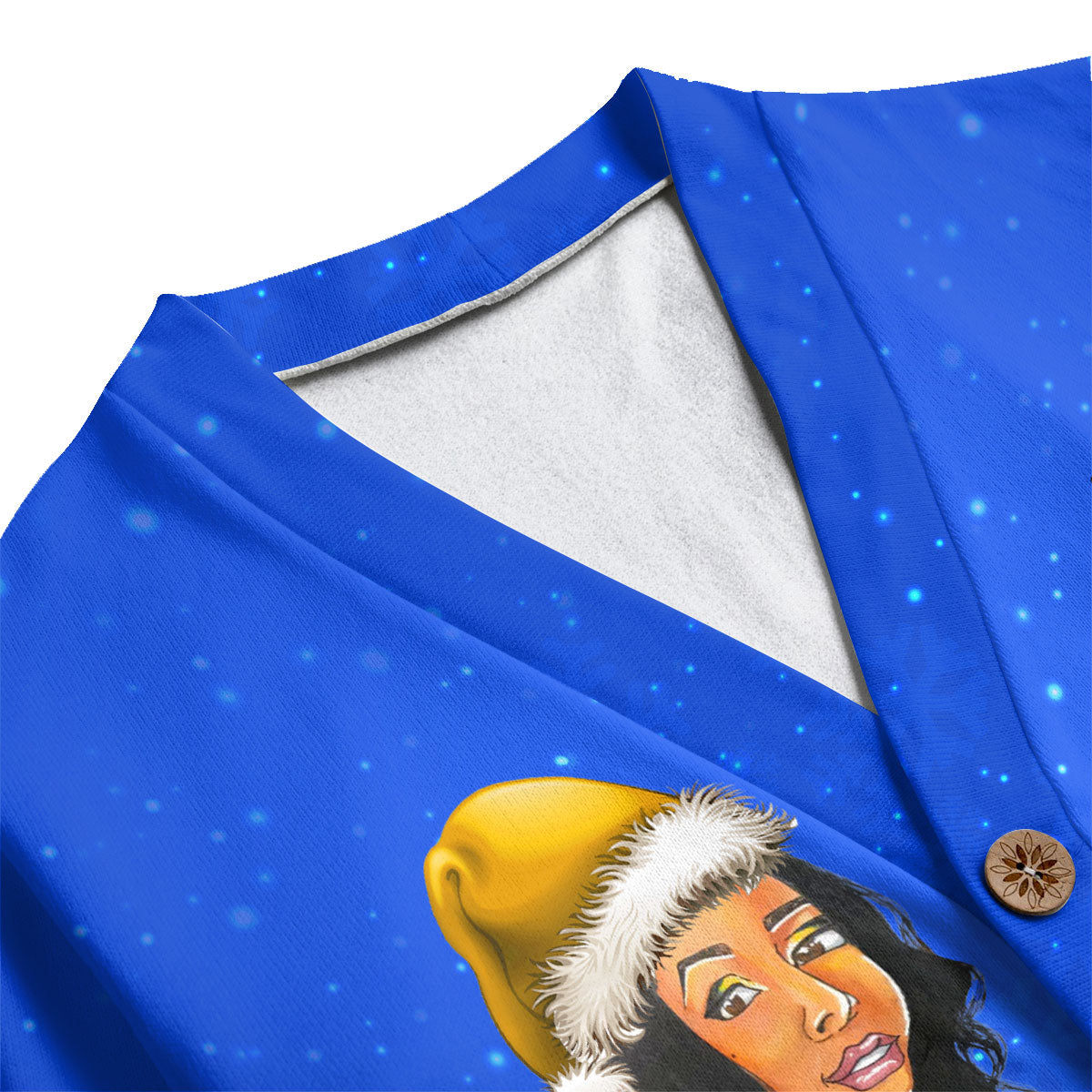 Sorority Shirt - Sigma Gamma Rho Christmas Girl Knitted Fleece Cardigan Pretty Poodles Style