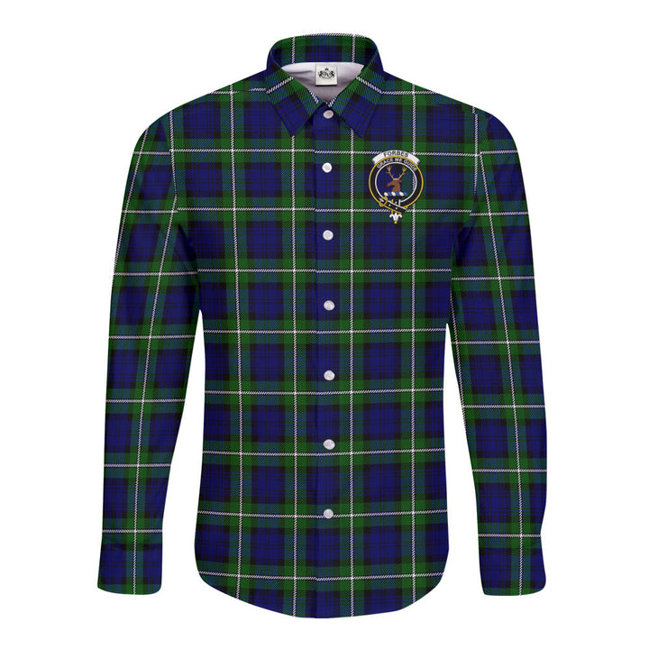 Forbes ModernTartan Crest Long Sleeve Button Shirt