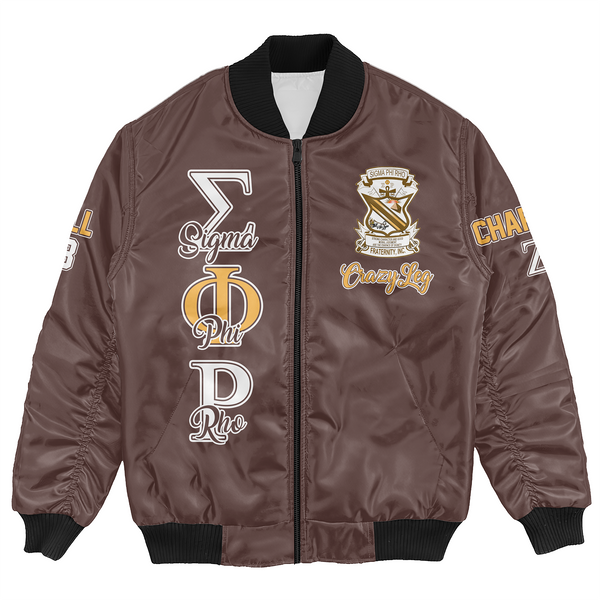Fraternity Jacket - Sigma Phi Rho Bomber Jacket Original Style