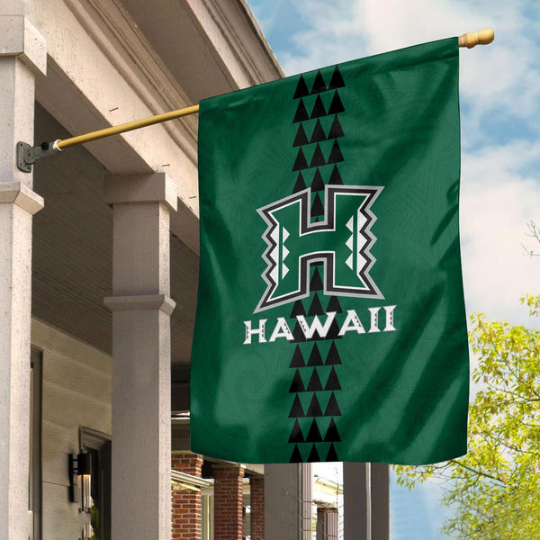 Hawaii Rainbow Warriors Rugby Garden Flag