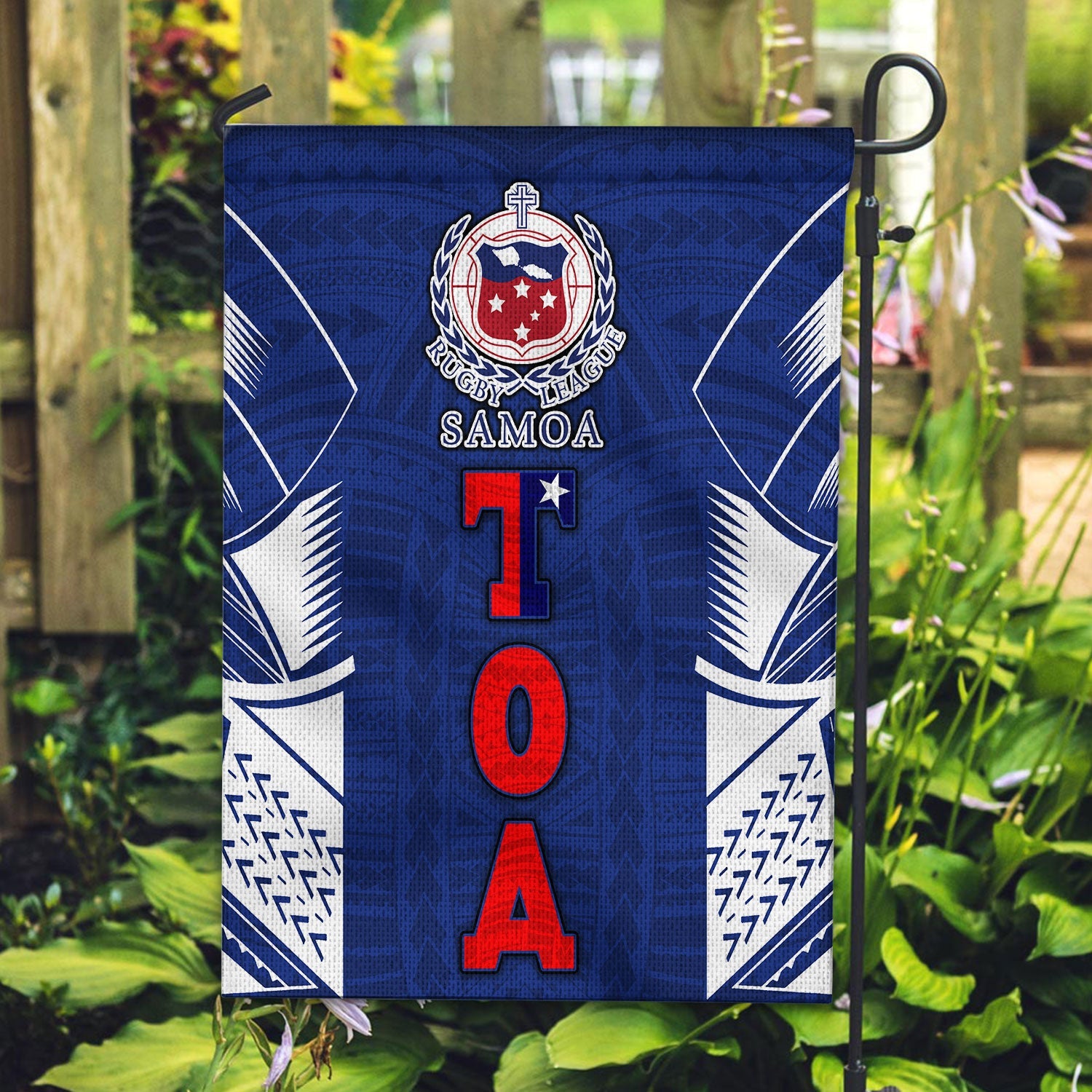 TOA Samoa Rugby Garden Flag