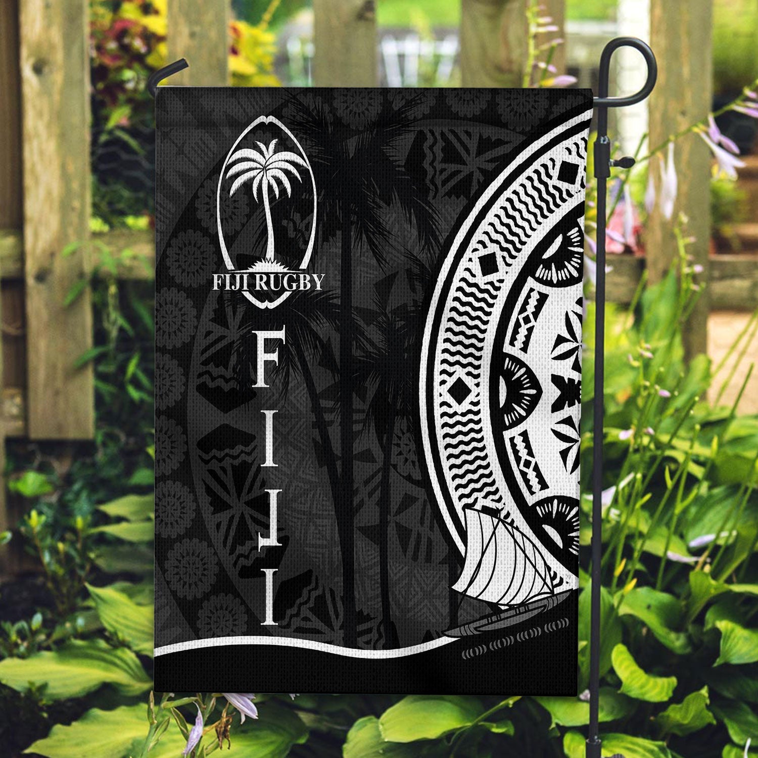 Fiji Rugby Garden Flag