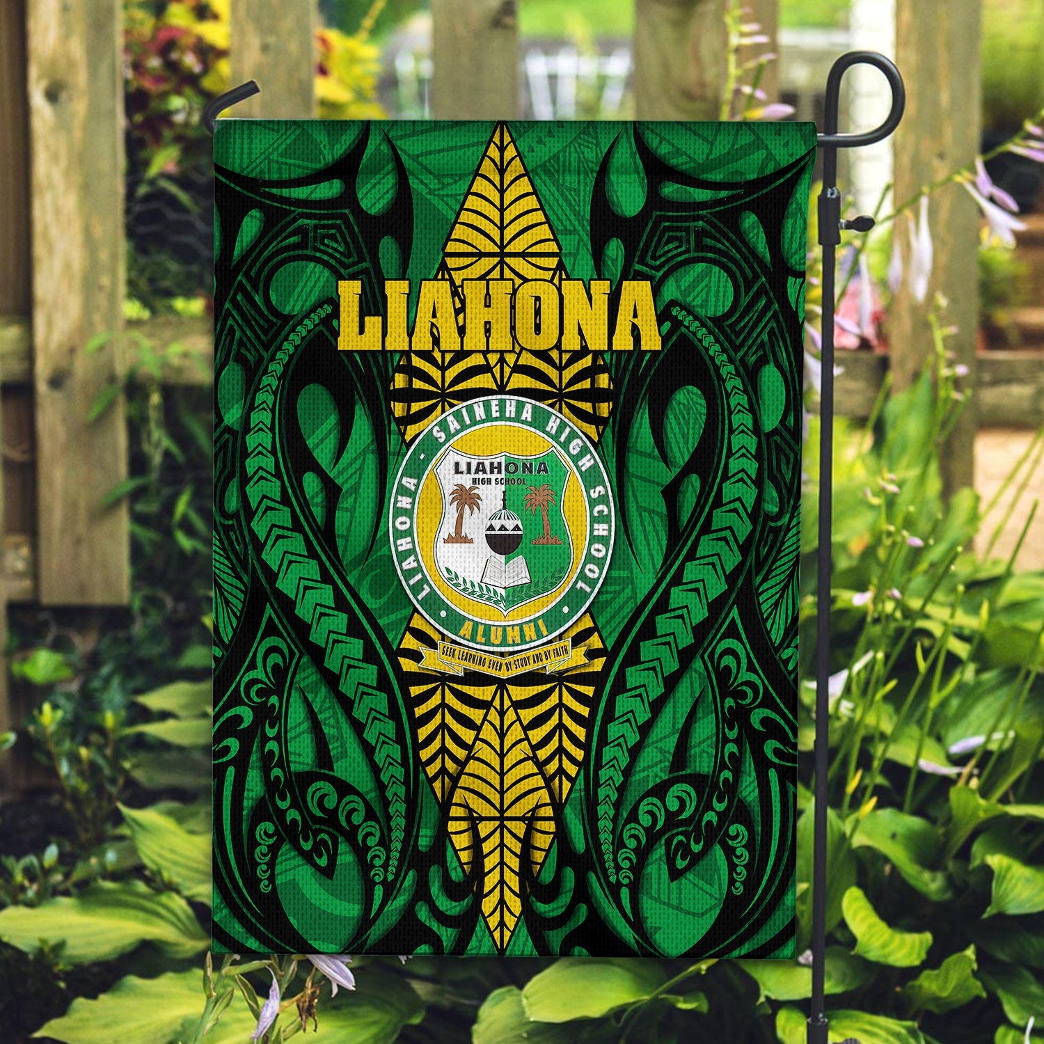 Tonga Liahona High School Garden Flag