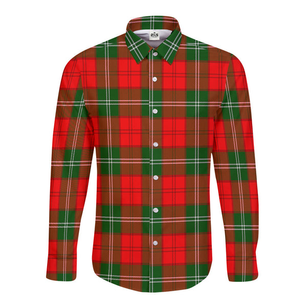 Gartshore Tartan Plaid Long Sleeve Button Shirt