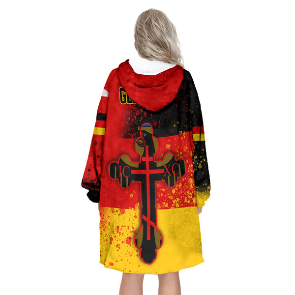 Germany Snug Hoodie Flag & Coat Of Arms Orthodox Style