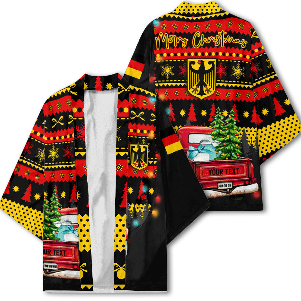 Germany Kimono Coat Of Arms Christmas Style