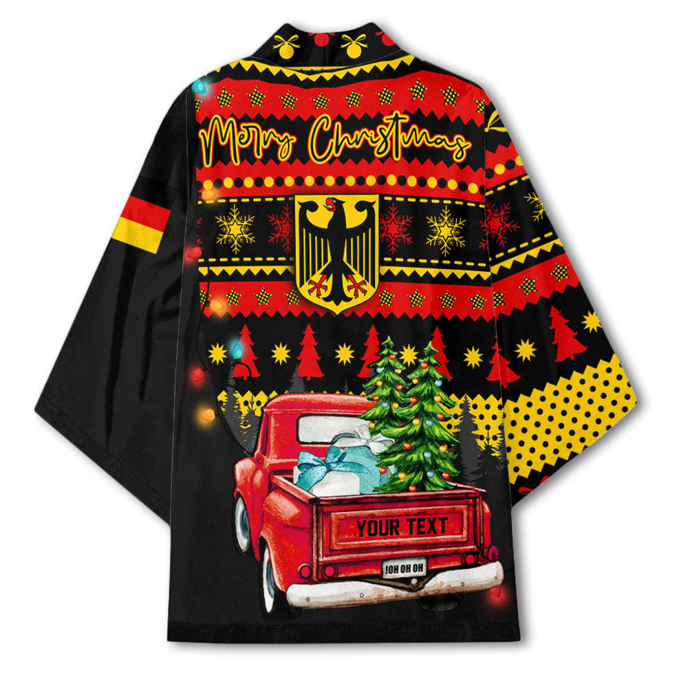 Germany Kimono Coat Of Arms Christmas Style