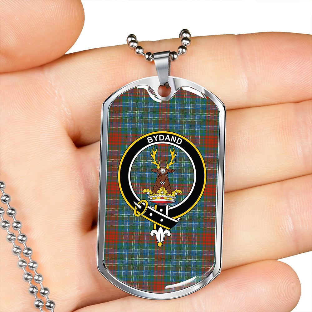 Gordon (Wilsons) Ancient Clan Badge Classic Tartan Dog Tag Necklace