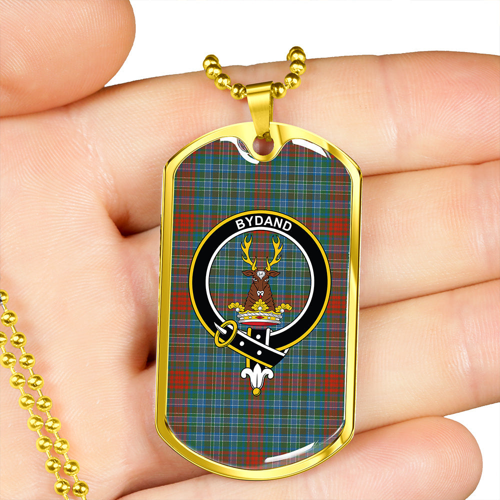 Gordon (Wilsons) Ancient Clan Badge Classic Tartan Dog Tag Necklace