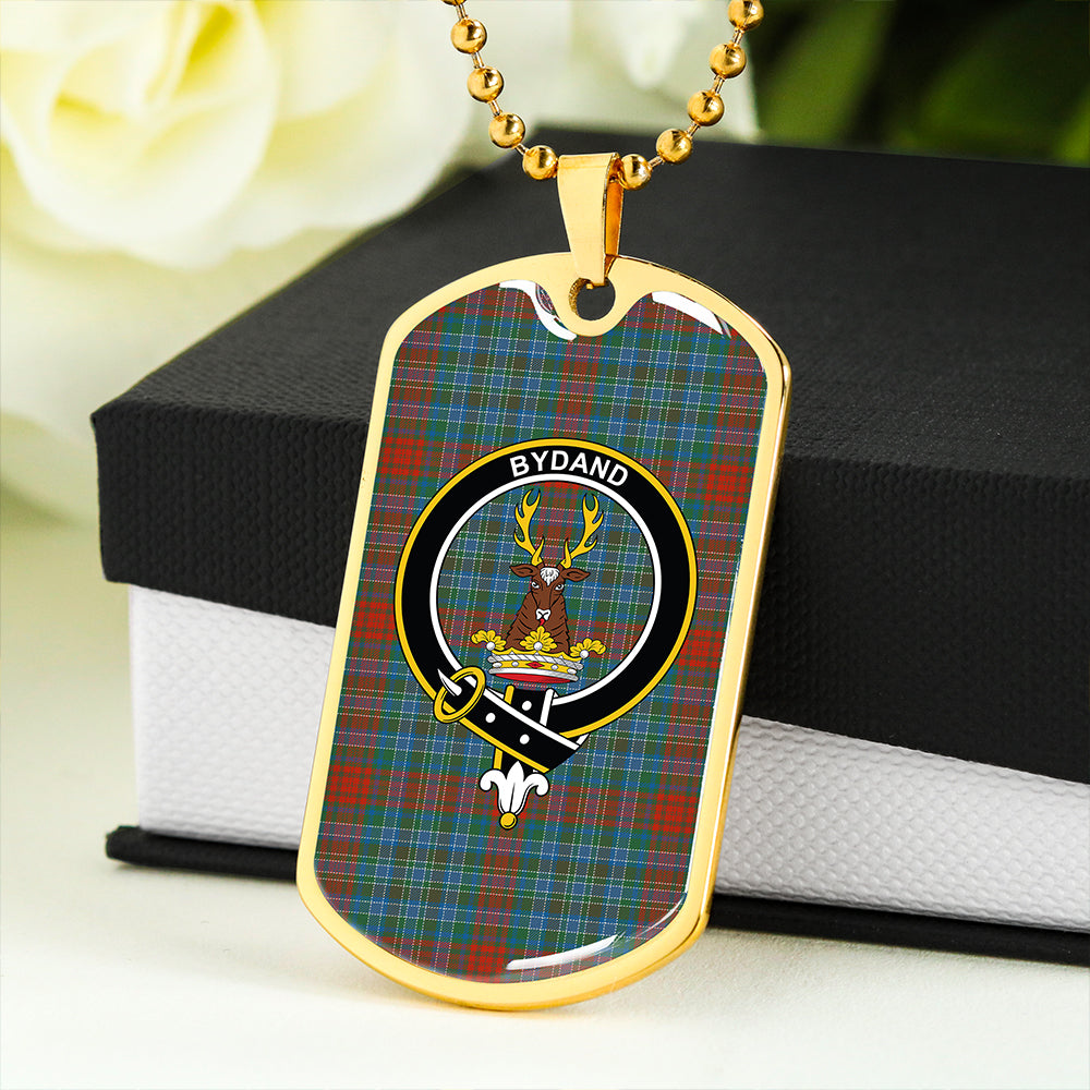 Gordon (Wilsons) Ancient Clan Badge Classic Tartan Dog Tag Necklace