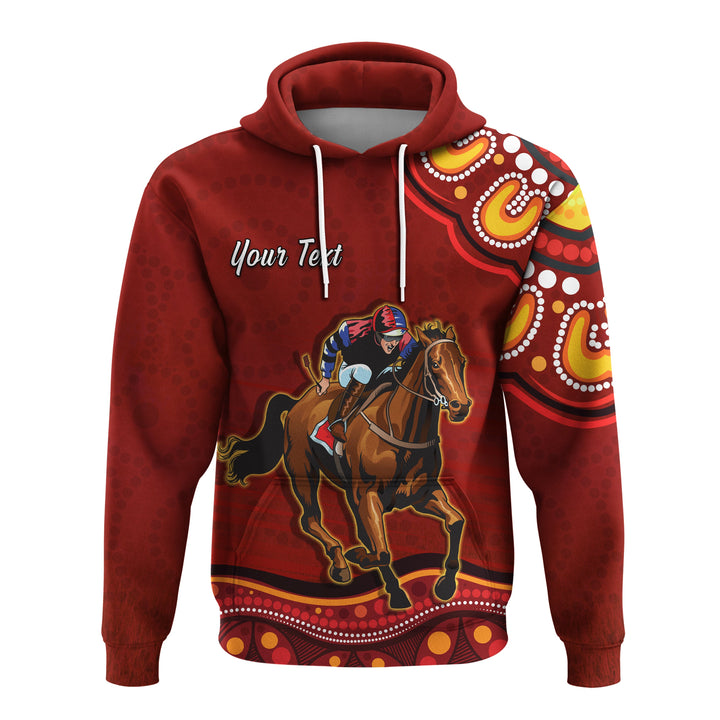 (Custom Personalised) Launceston Cup 2022 Hoodie Australia Aboriginal Red Horse Lovers