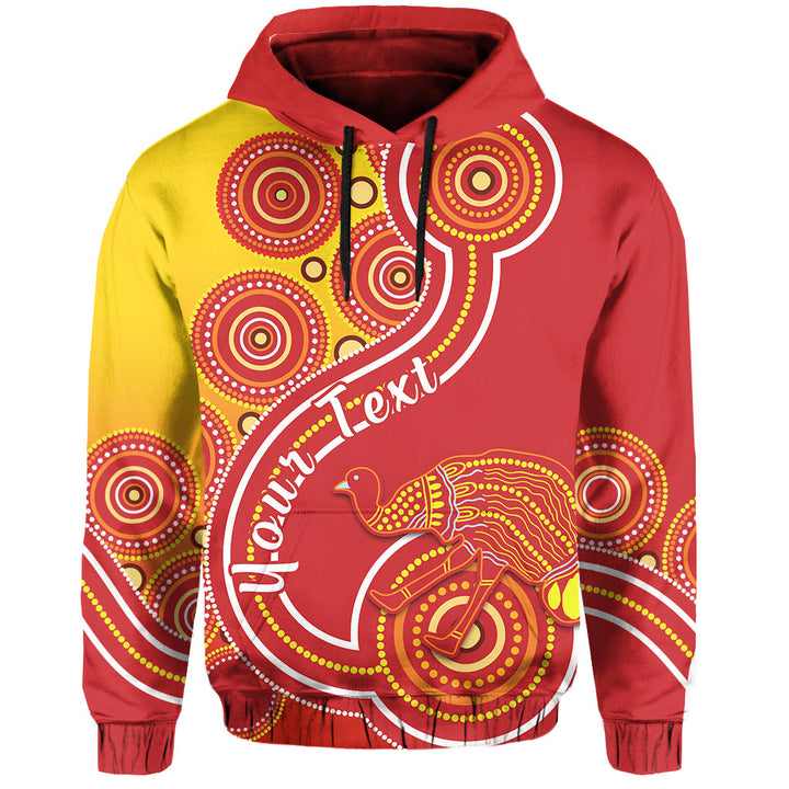 (Custom Personalised) King Island Hoodie Emu Aboriginal Tasmania Australia
