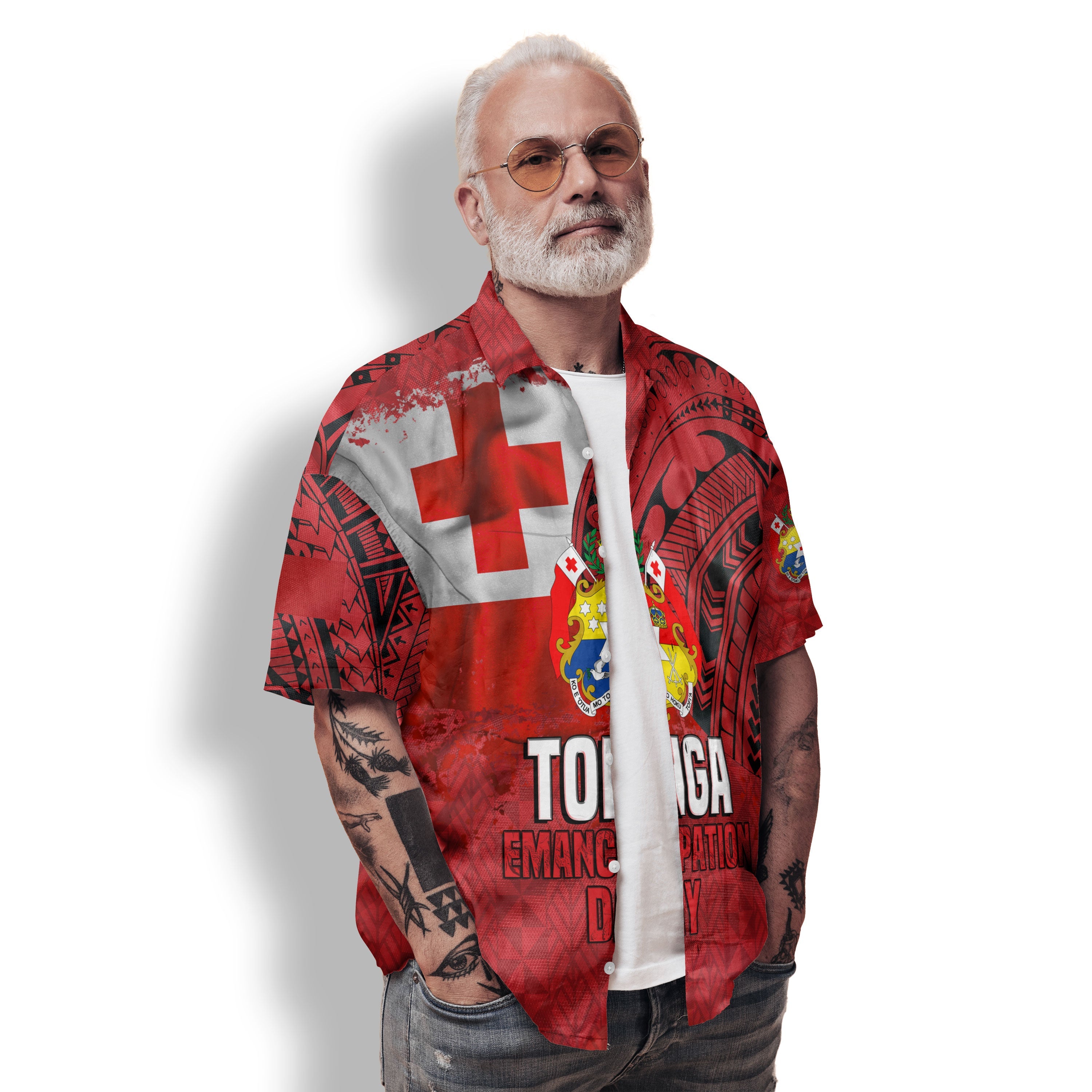 Tonga Independence Emancipation Day Hawaiian Shirt