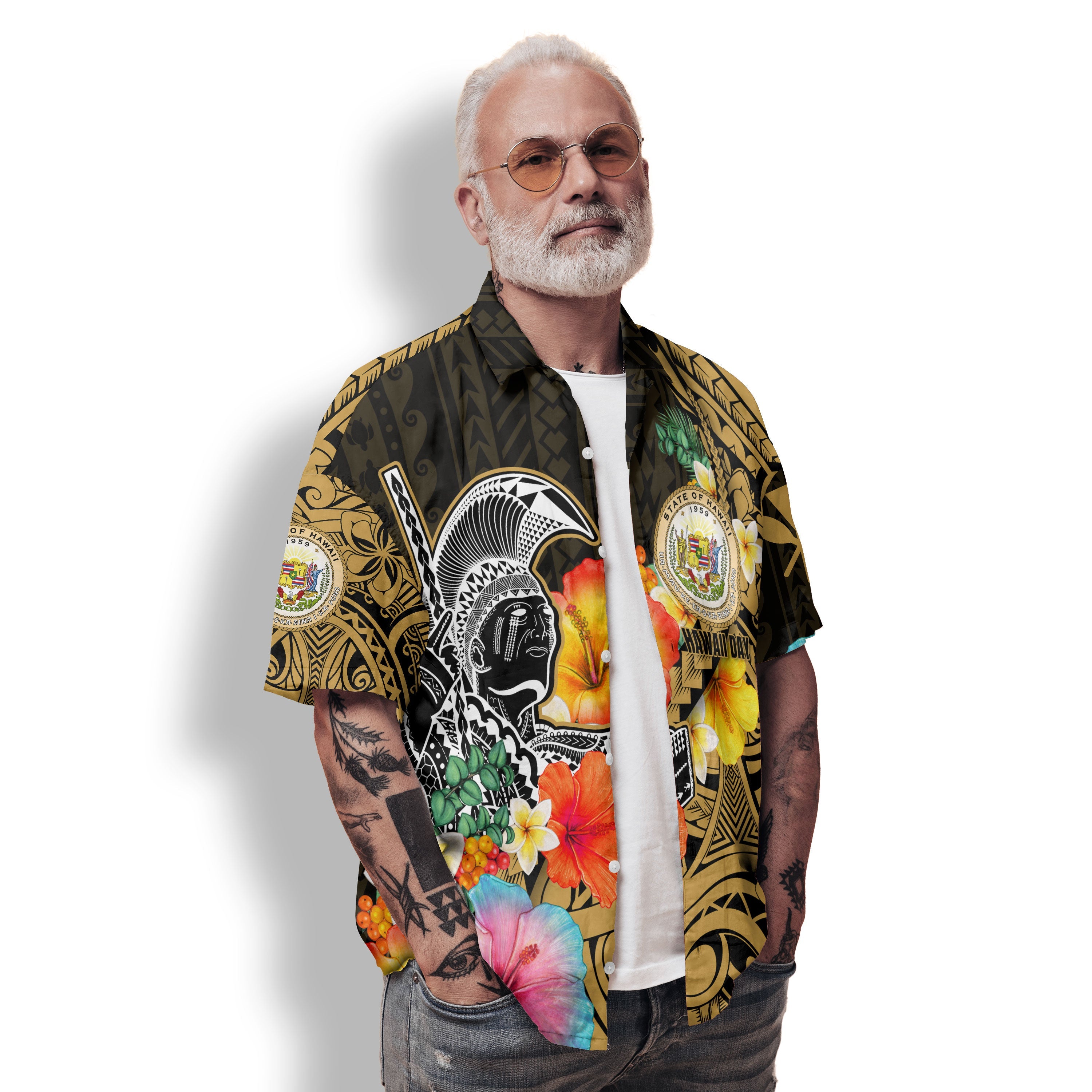 Hawaii Day King Kamehameha Hawaiian Shirt