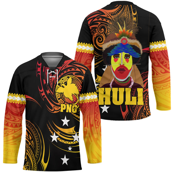 Papua New Guinea Hockey Jersey Huli Wigmen Style