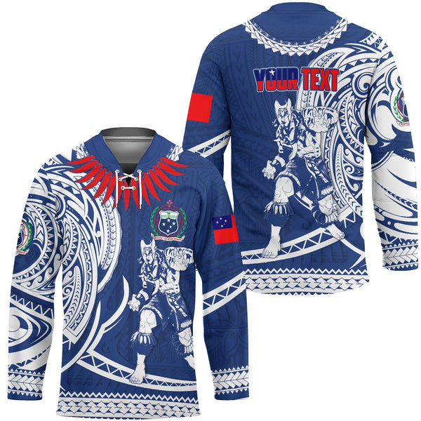 Custom Samoa Hockey Jersey Warrior Ula Nifo Style