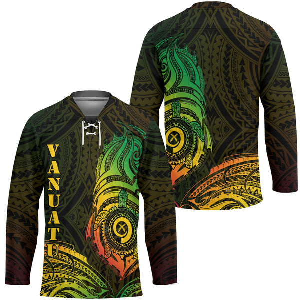 Vanuatu Hockey Jersey Polynesian Reggae Style