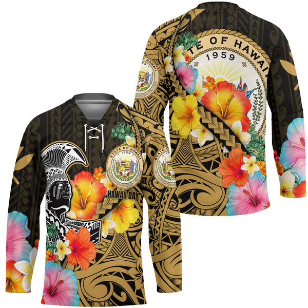 Hawaii Day King Kamehameha Hockey Jersey