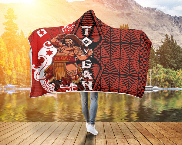 Tonga The Tonga Terror Hooded Blanket