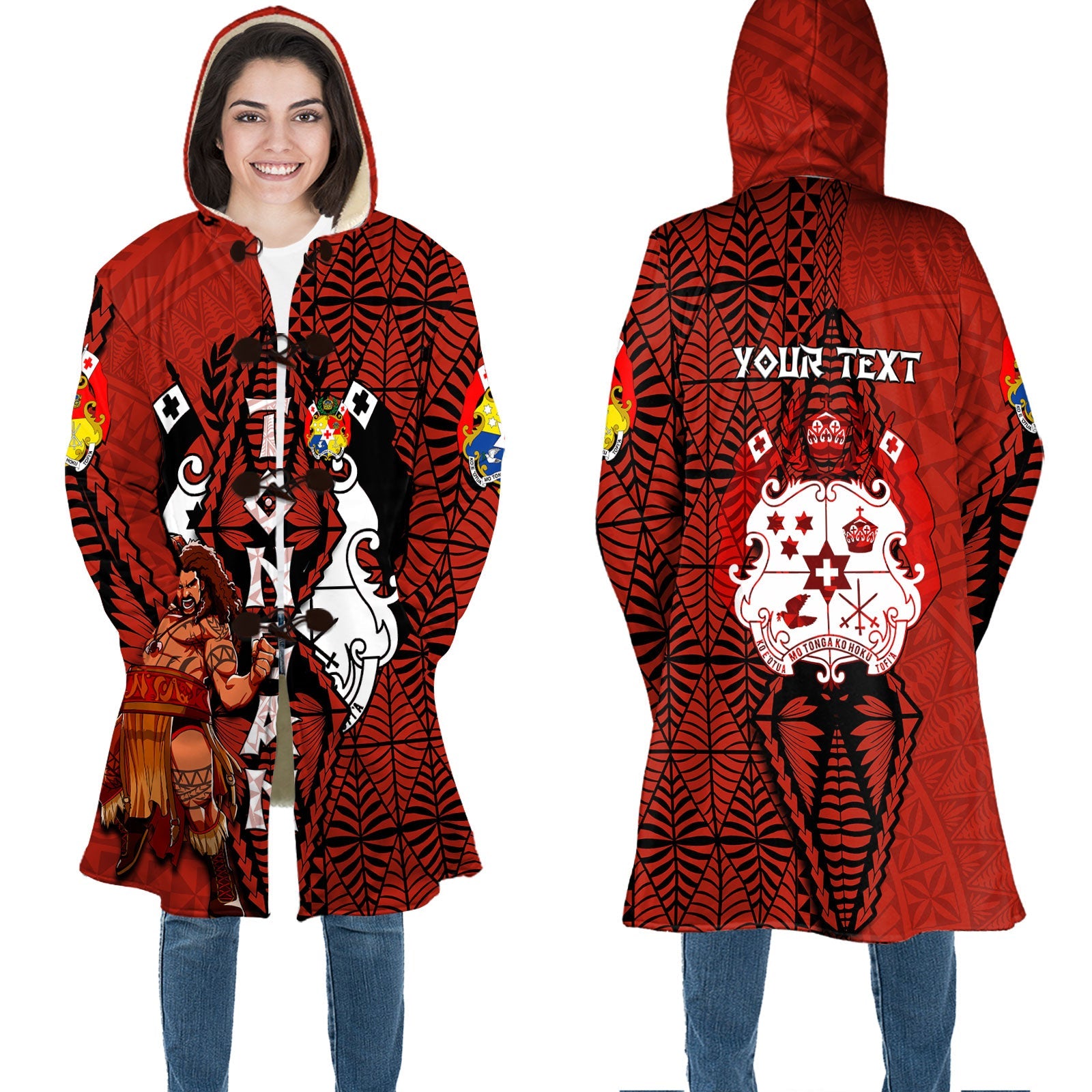 Custom Tonga The Tonga Terror Hooded Coat