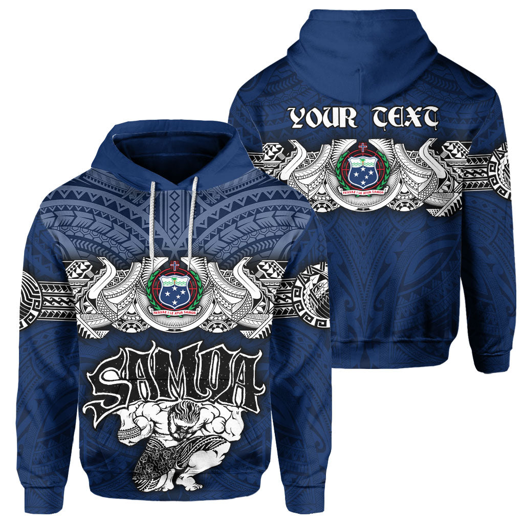 Custom Samoa Warrior Hoodie