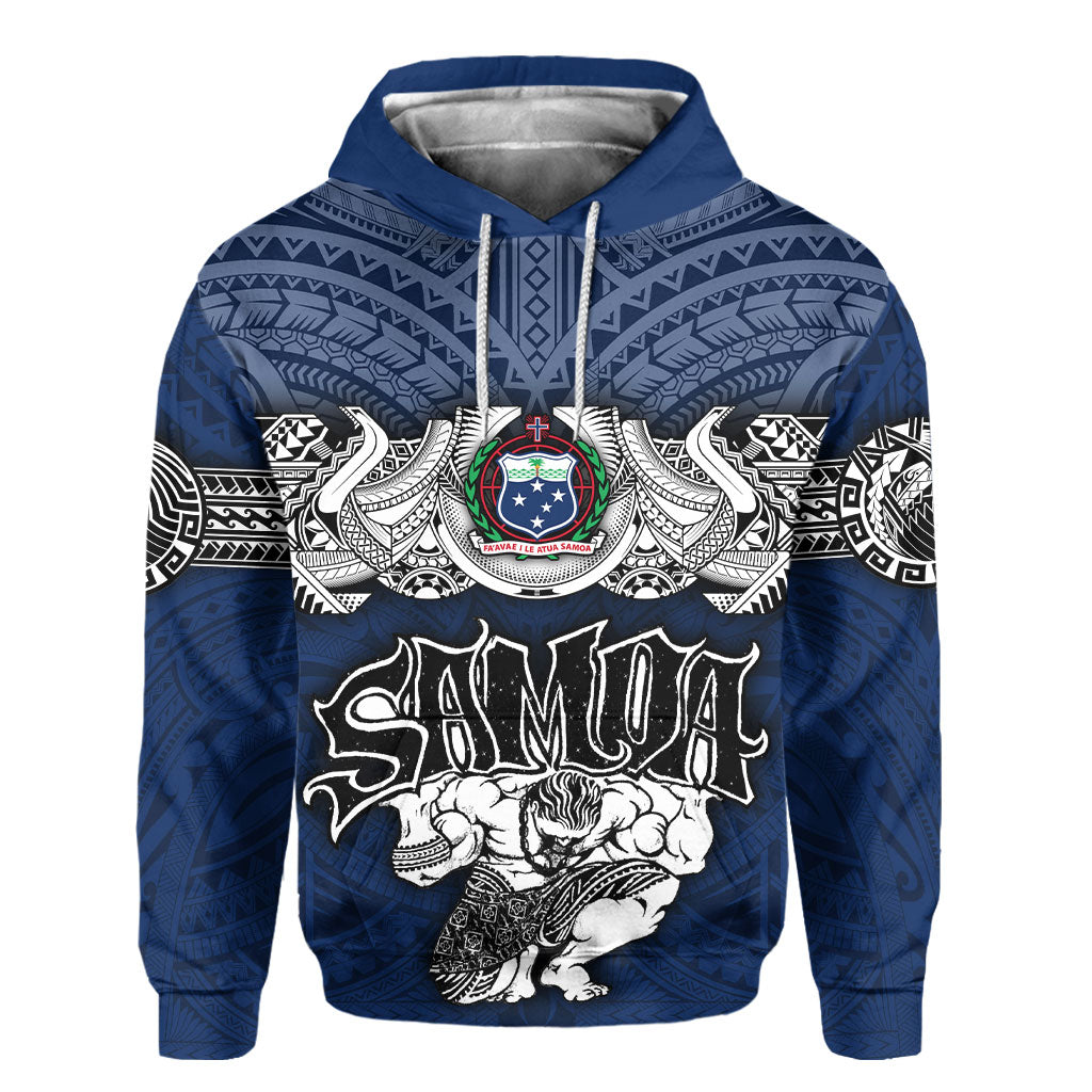 Custom Samoa Warrior Hoodie