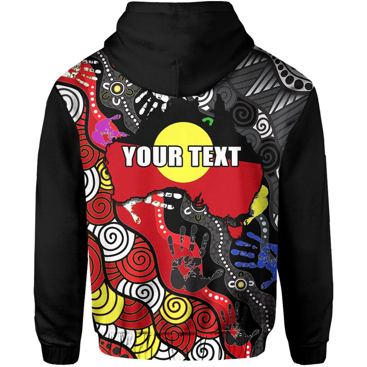(Custom Personalised) National Sorry Day Hoodie Version 03 - Australian Aboriginal