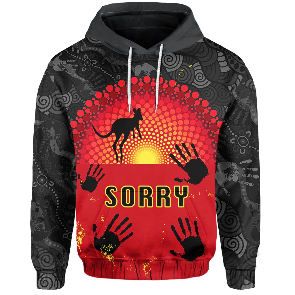 National Sorry Day Hoodie Version 02 - Australian Aboriginal