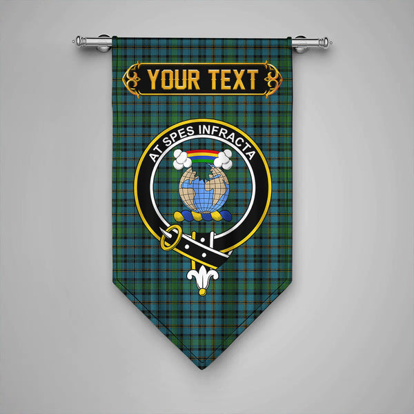 Hope Vere Ancient Clan Badge Tartan Gonfalon Personalize