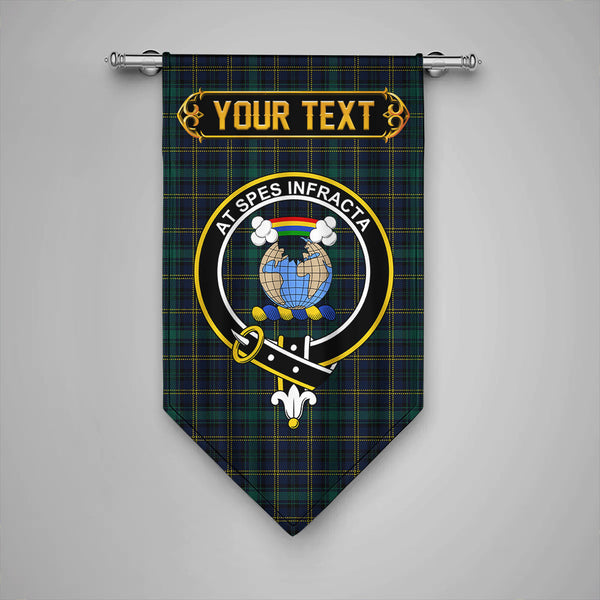 Hope Vere Modern Clan Badge Tartan Gonfalon Personalize