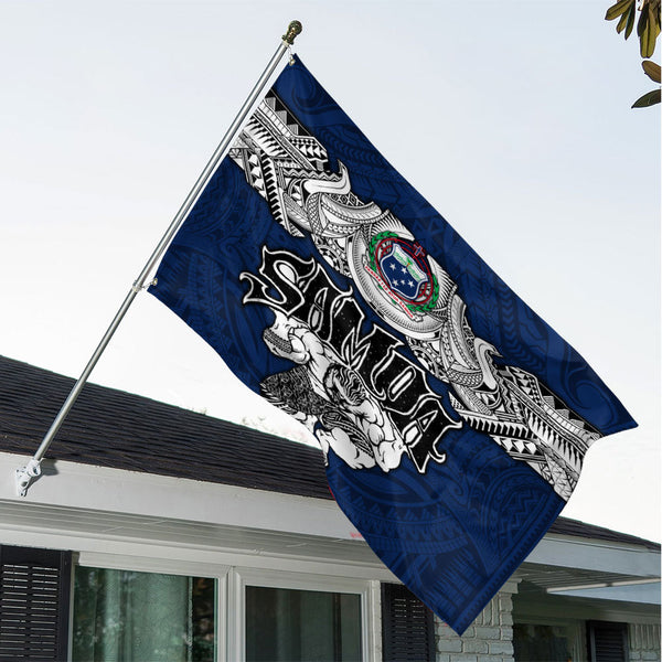 Samoa Warrior House Flag