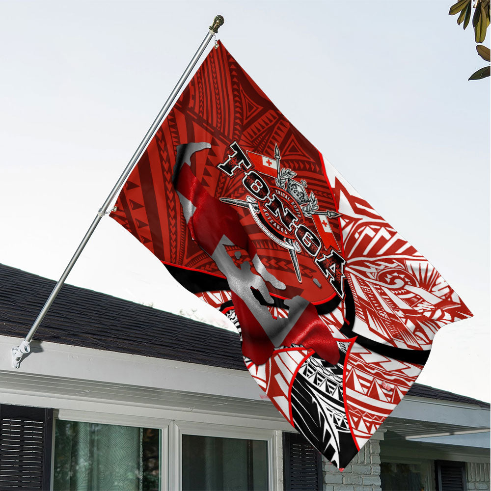 Tonga In My Heart Royal Coat Of Arms House Flag