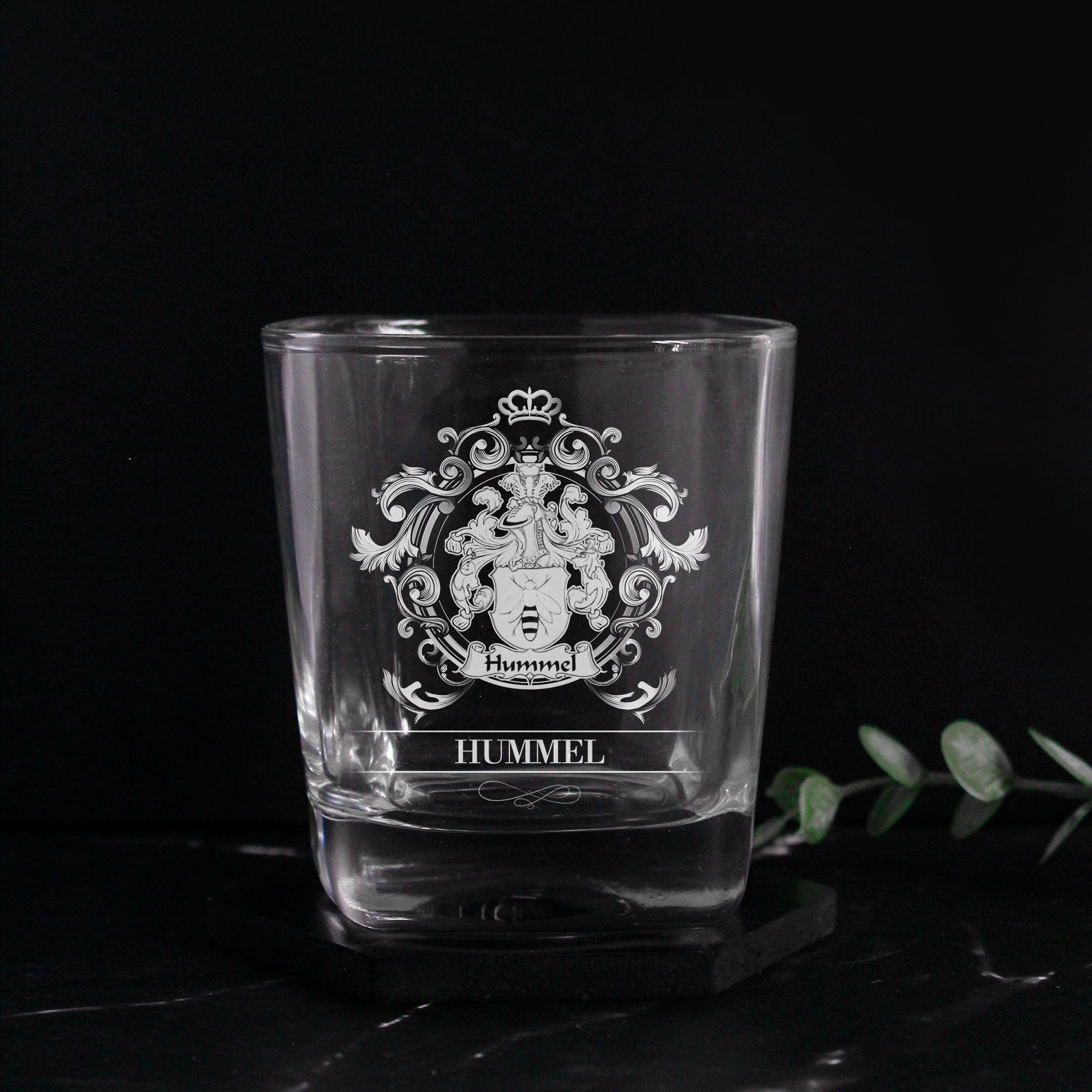 Hummel Family Crest German Decanter Set