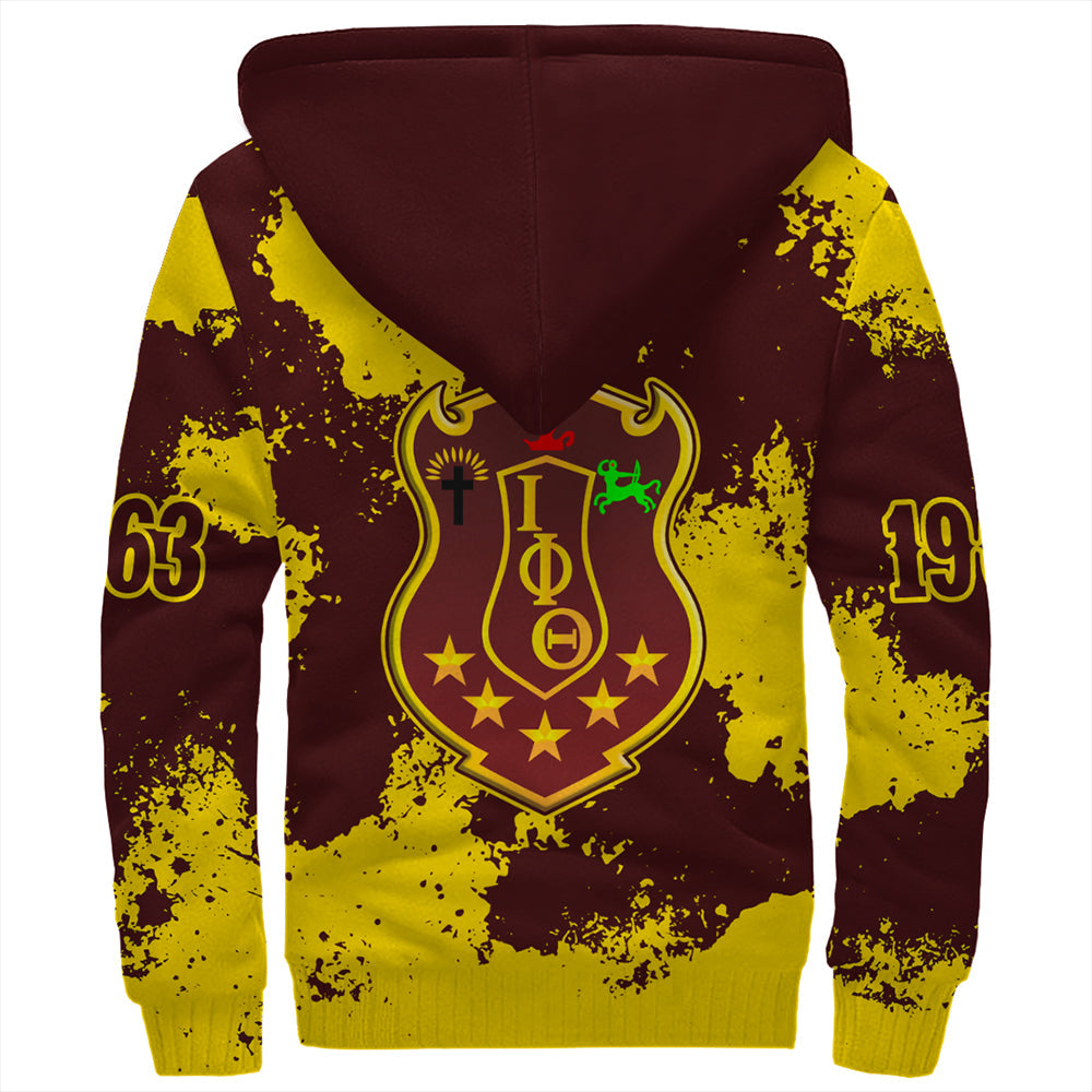 Iota Phi Theta Sublimation Sherpa Hoodies T09