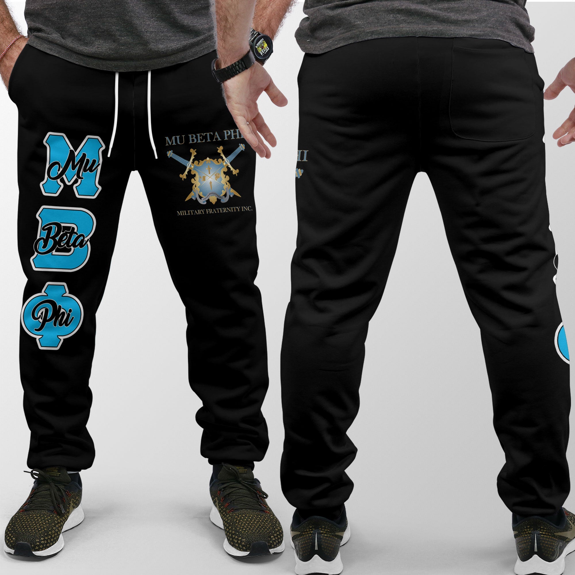 Fraternity Pant - Mu Beta Phi Jogger Pant Original Dark Style