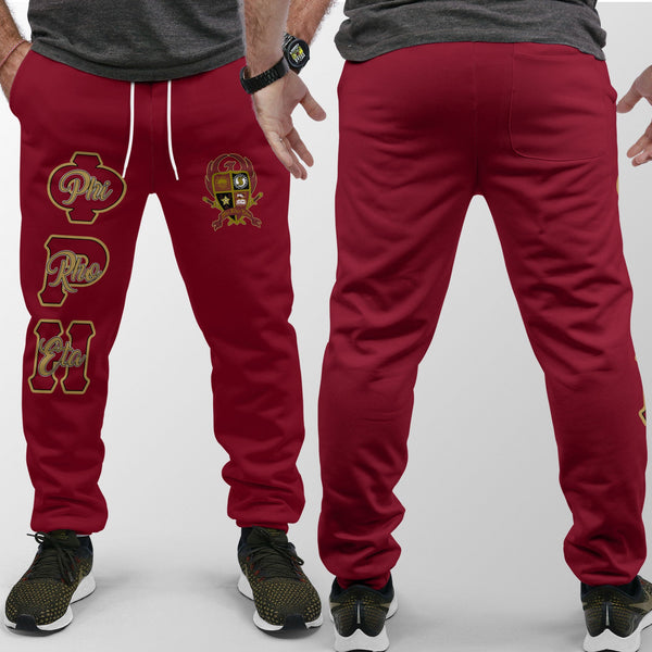 Fraternity Pant - Phi Rho Eta Jogger Pant Original Maroon Style